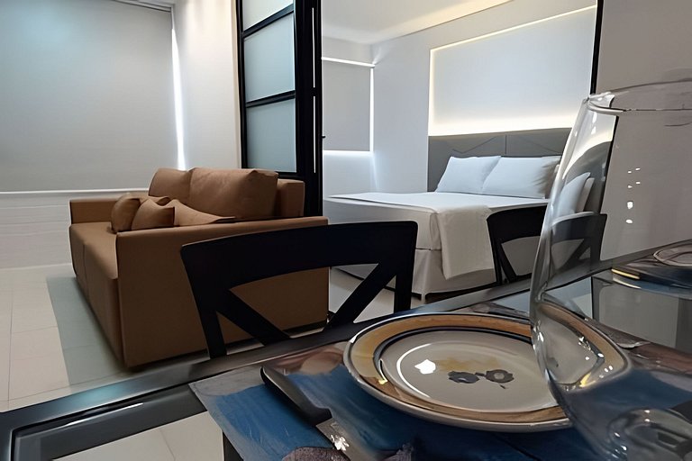 Apartamento Até 04 hóspedes 04 Minutos da Praia