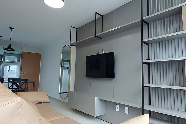 Apartamento Até 04 hóspedes 04 Minutos da Praia