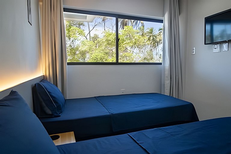 Apartment Pé na Areia in Resort with Private Pool