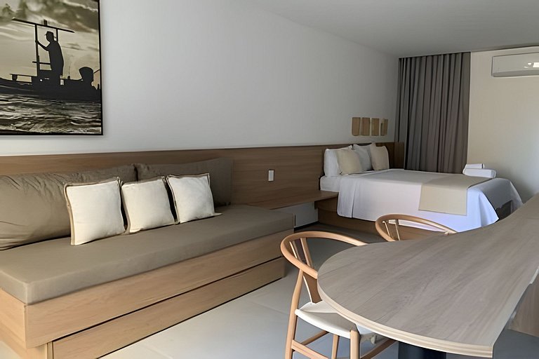 Studio Cond. Acesso a Praia Para 04 Pessoas