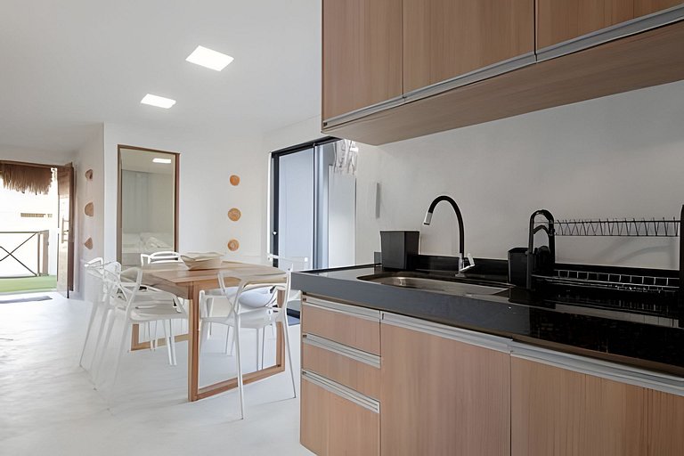 Casa Milagres 03 suítes - a 300m da Praia