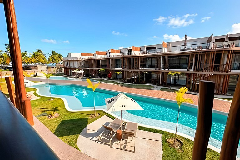 Apto Duplex Acesso a Praia Para 5 Pessoas